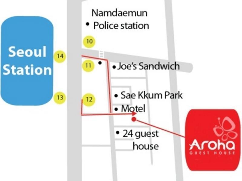 Aroha Guesthouse Seoul Station